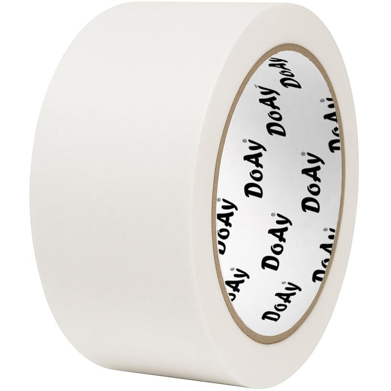 DOAY White Painters Tape - Masking Tape 2 Inch Wide (1.88" x 90FT) - Multi-Surface, Smart Adhesion, Indoor & Outdoor - 1 Roll Paint Tape for DIY, Labeling, Art, Car (#3910) - Image 1